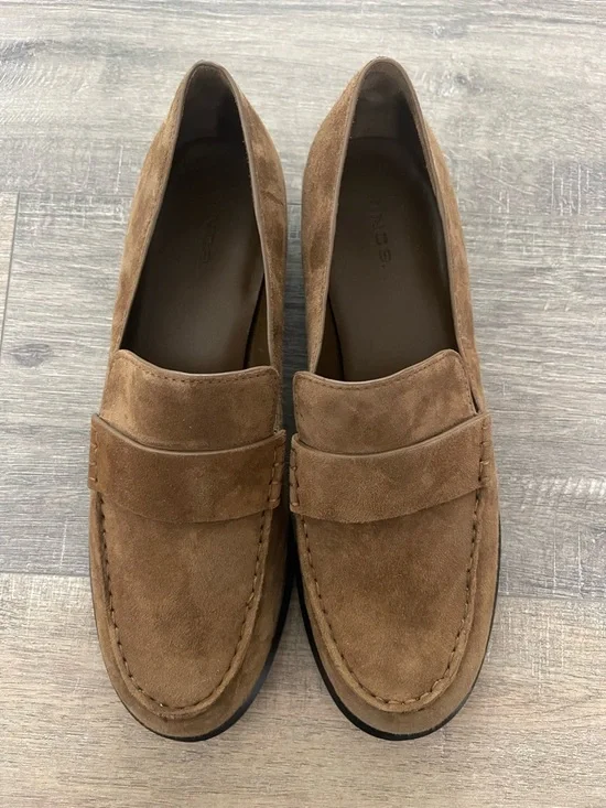 New Vince Nelli Leather Loafer size 9 - Picture 3 of 9